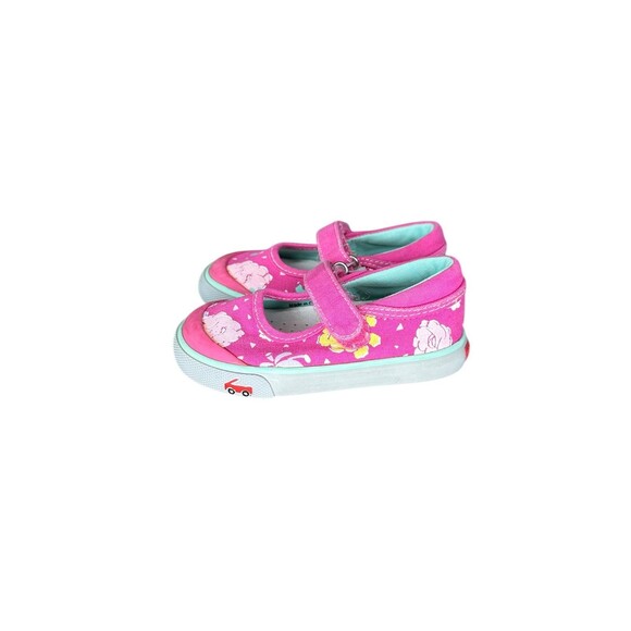 See Kai Run Mary Jane Sneakers Size 5.5 - Picture 1 of 5